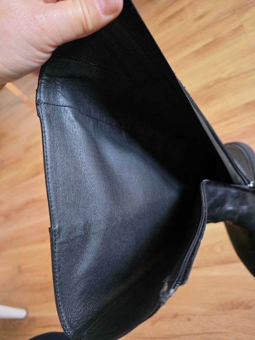 GEOX Ботуши кожени изцяло и отвътре