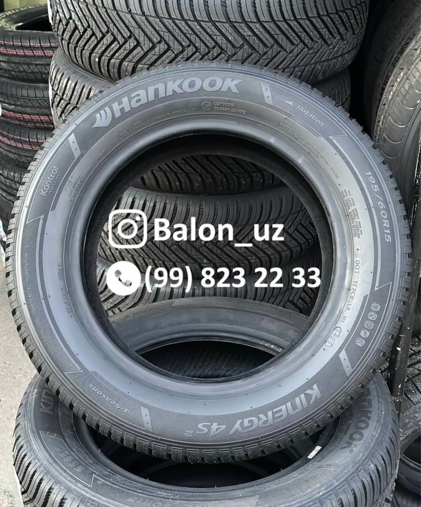 Gentra учун 195/60R15 Hankook Kinenrgy 4S2