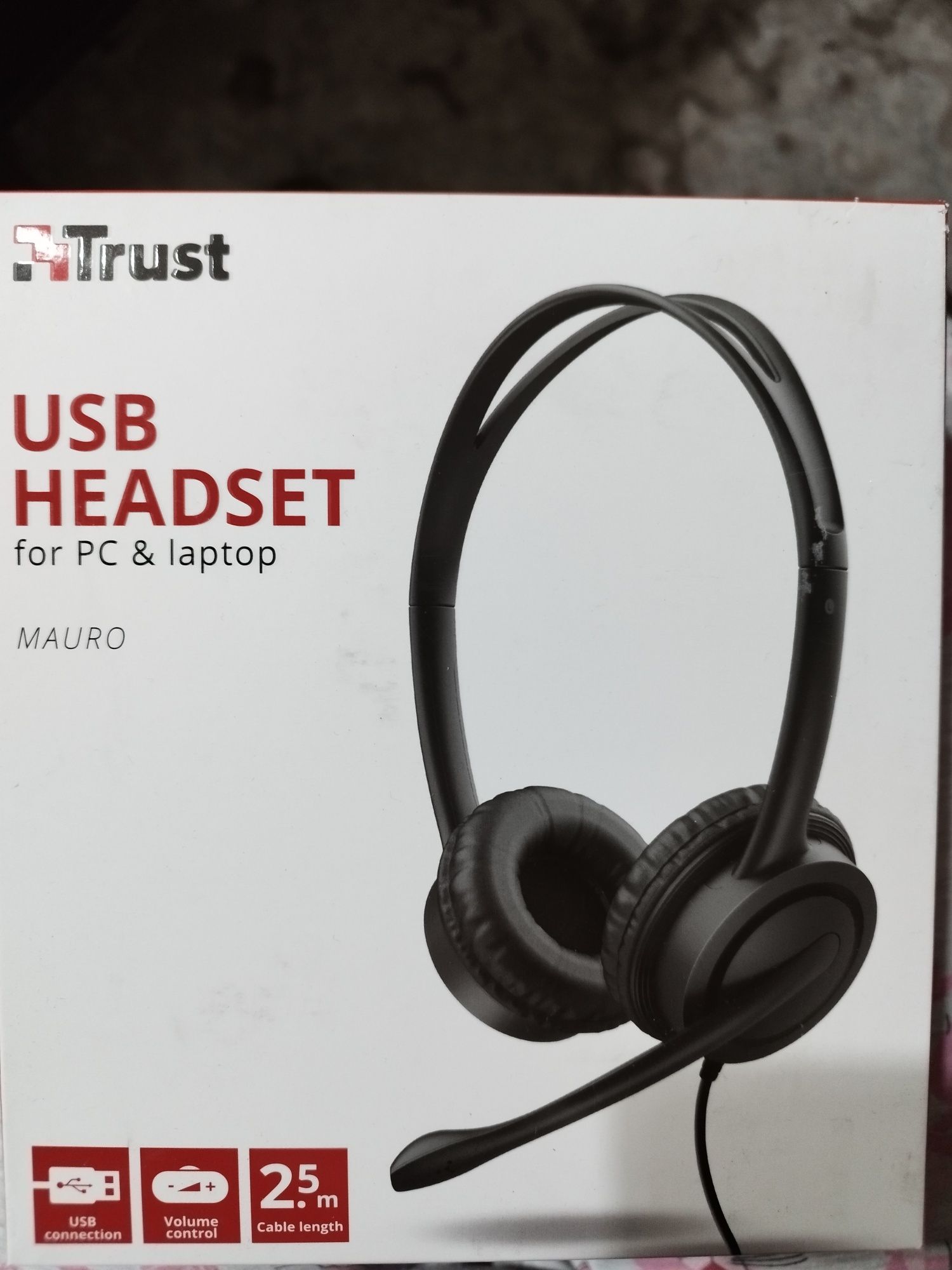 Casti Trust Usb headset