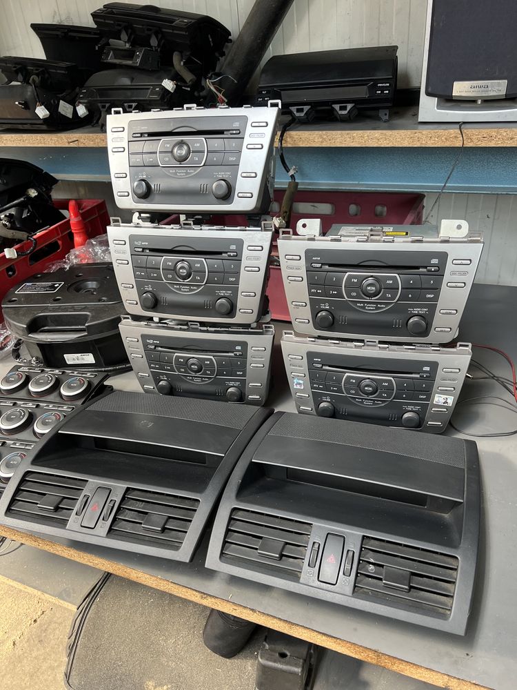Consola Radio Cd player Mp3 Mazda 6 Gh 2008-2011