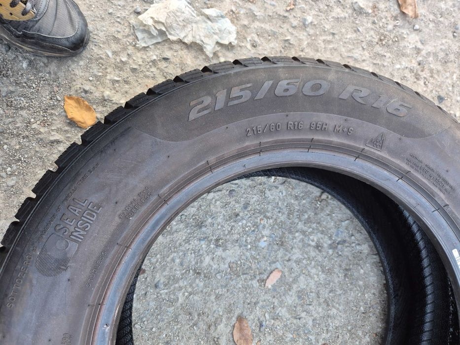 2 Anvelope IARNA - 215/60/16 - PIRELLI - Stare Foarte buna DOT 2023