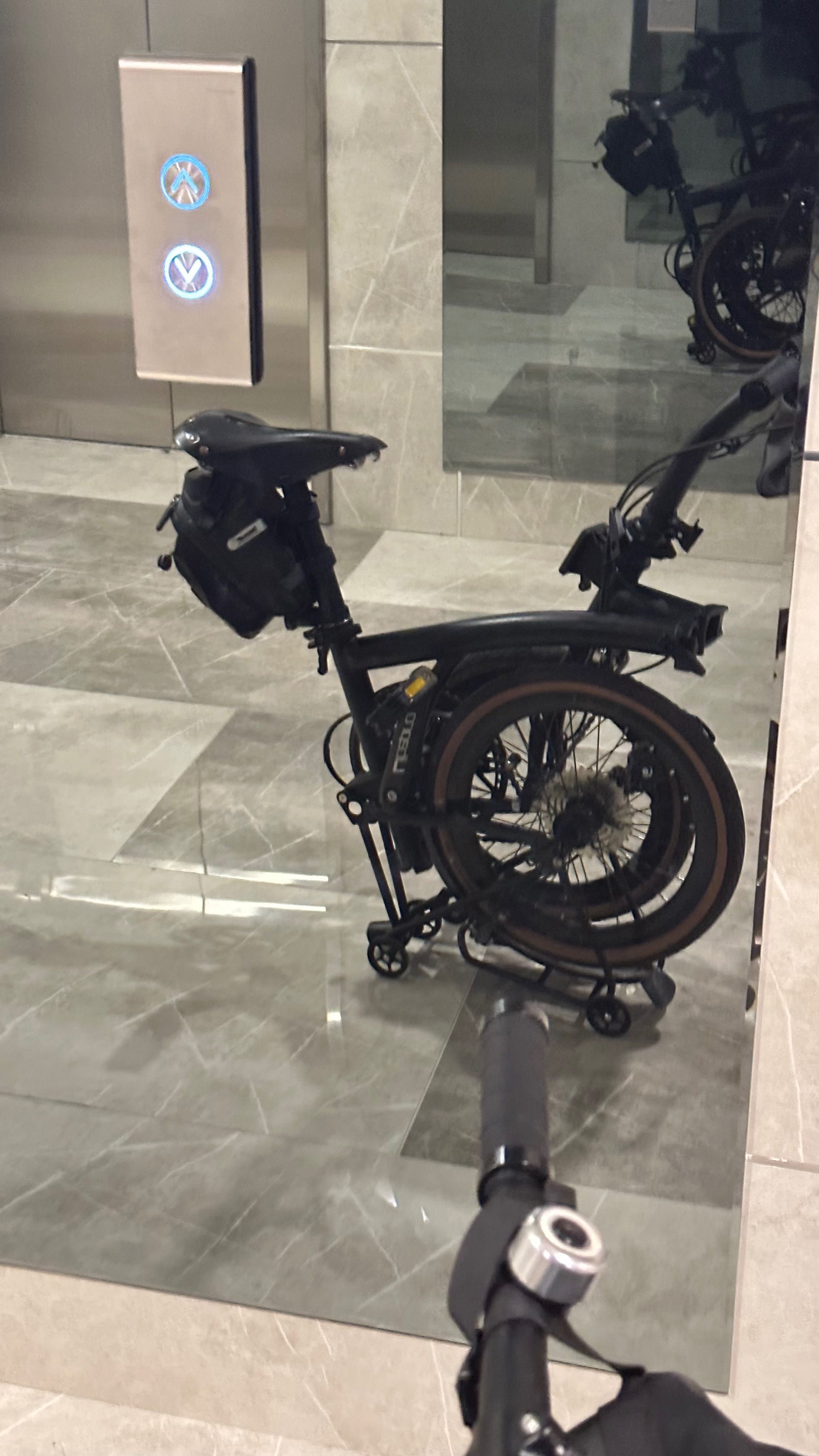 Brompton сгъваем велосипед