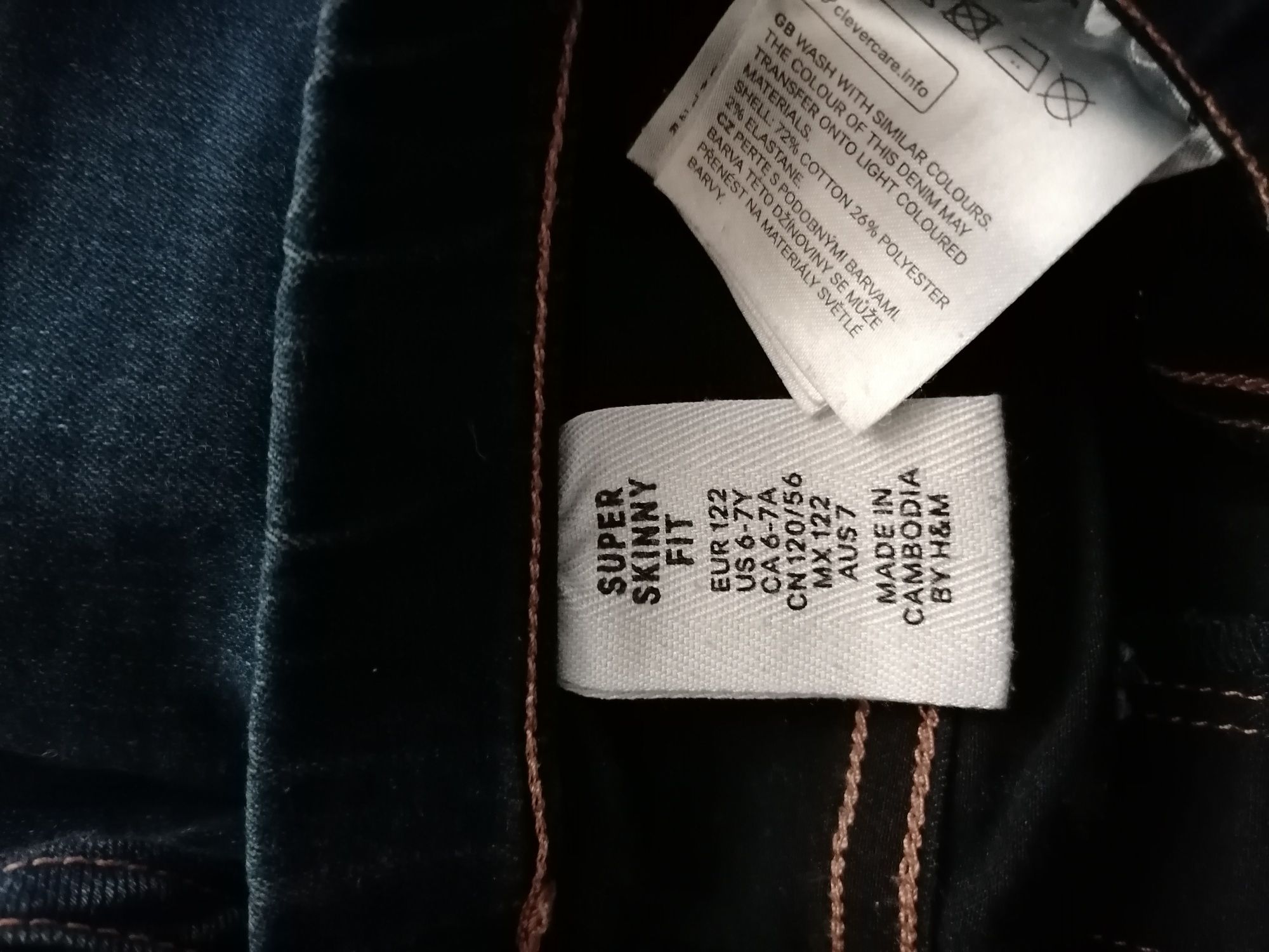 Blue jeans H&M.mărime 122 cm