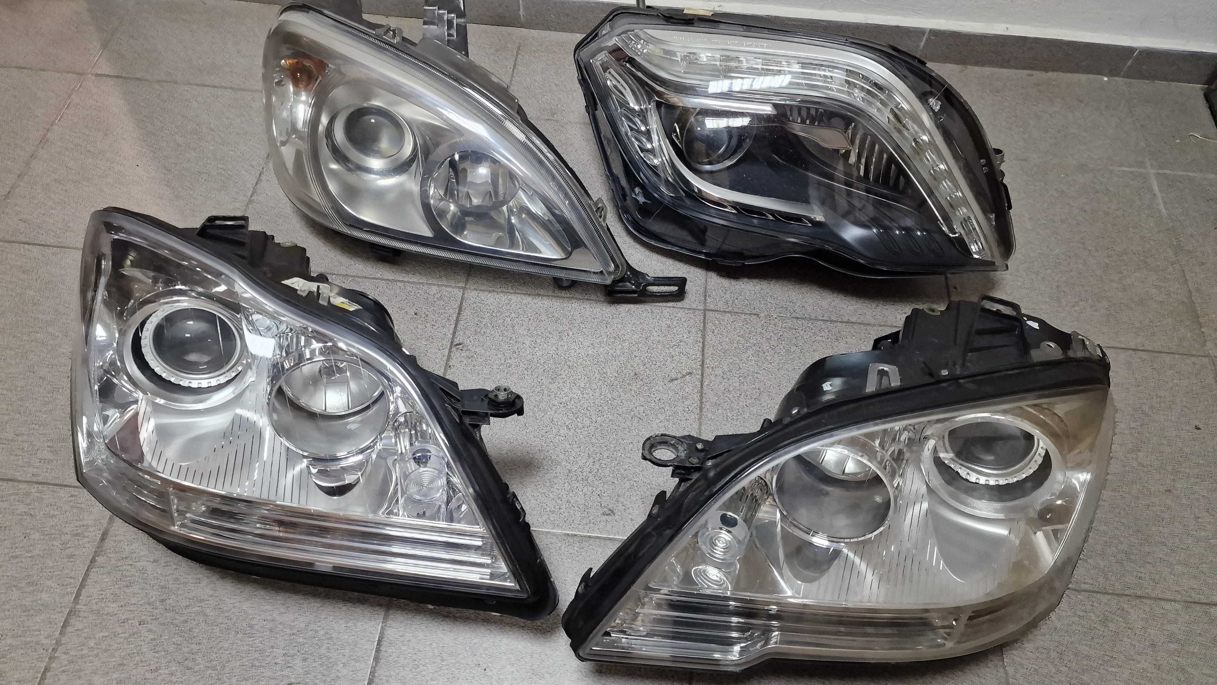 Mercedes ML W164 W163 xenon desen far Мерцедес МЛ ляв десен ксенон фар