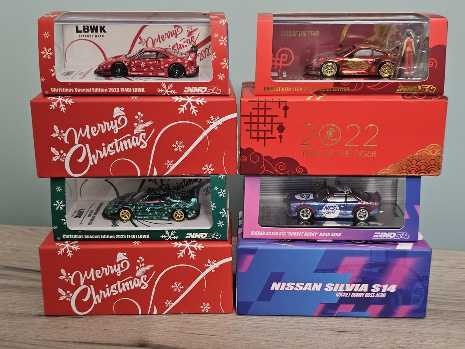 Inno64, Tarmac, Ignition, Fuelme, PGM, Suhe, Micro Turbo 1/64