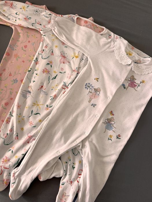 3 броя пижами/ромпъри NEXT