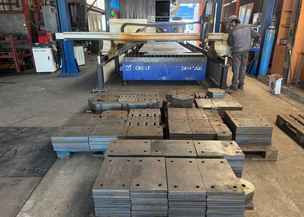Debitare tabla CNC plasma pana la 35mm, placi hala, profile, sudura