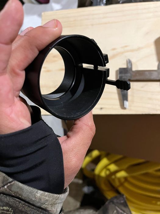 Inel adaptor pentru camera termica Clip-on pe luneta