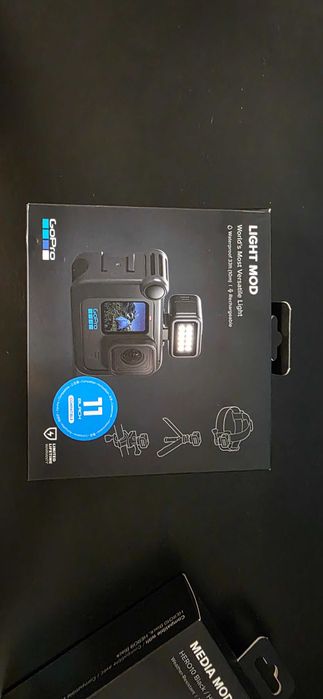Accesorii GoPro Originale Nefolosite Light Mod + Media Mod