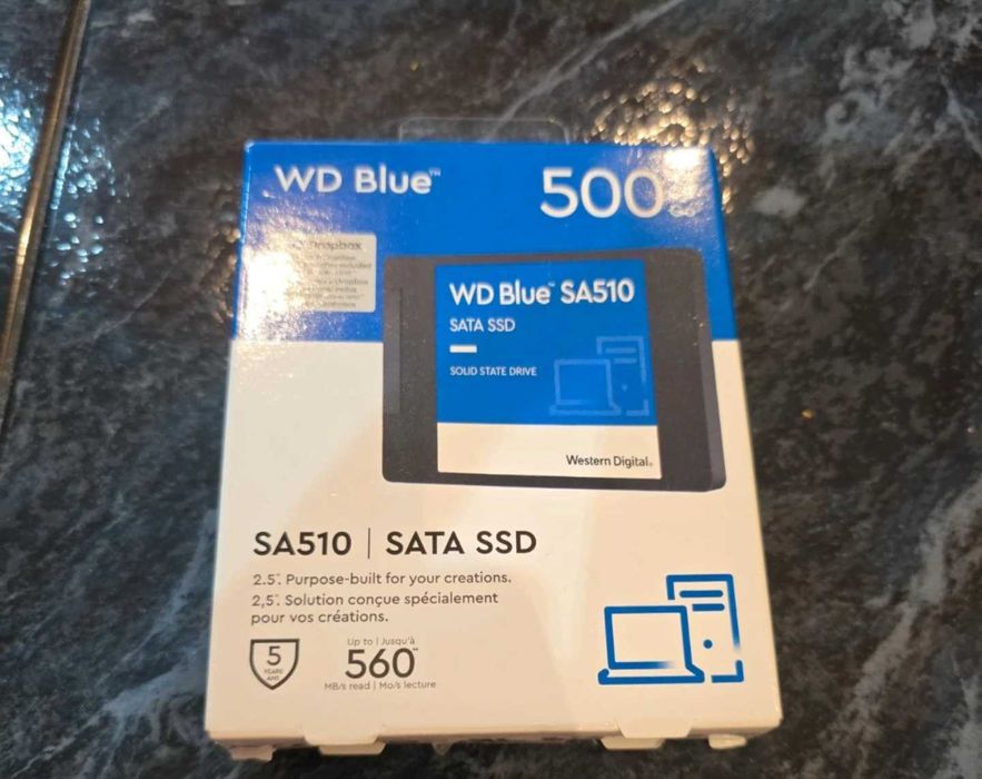 Hard SSD 500GB WD blue
