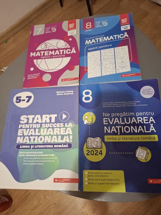 Culegeri evaluare nationala clasa a 8 a