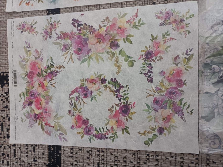 Декупажна хартия А4