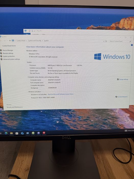 PC Gaming  Monitor DELL P2419H