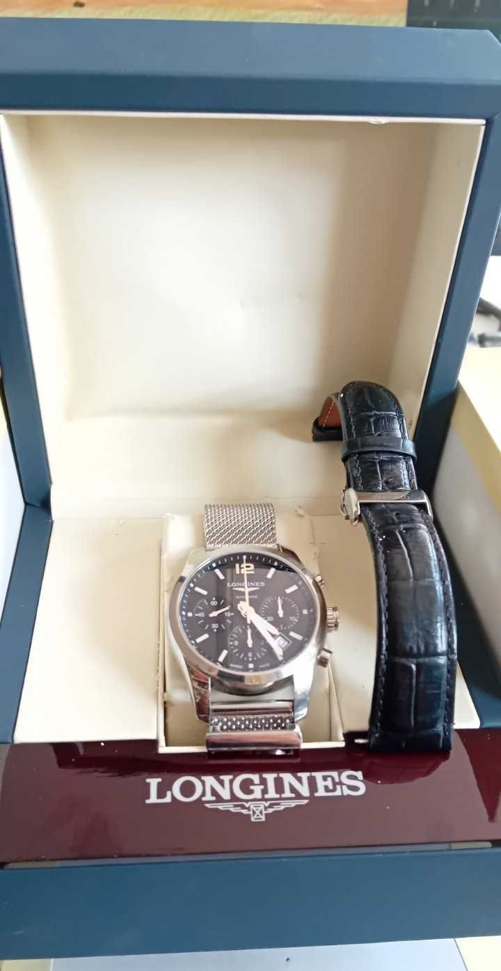 Longines Conquest Classic automatic chronograph L688/ Omega 3330,