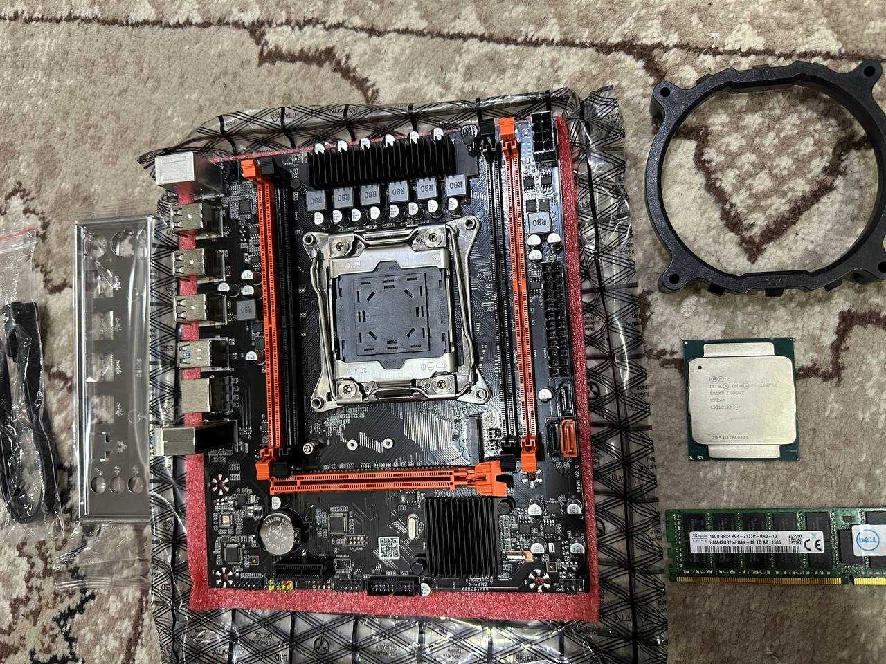 Новый комплект X99 + Xeon 2660v3 + 16gb DDR4