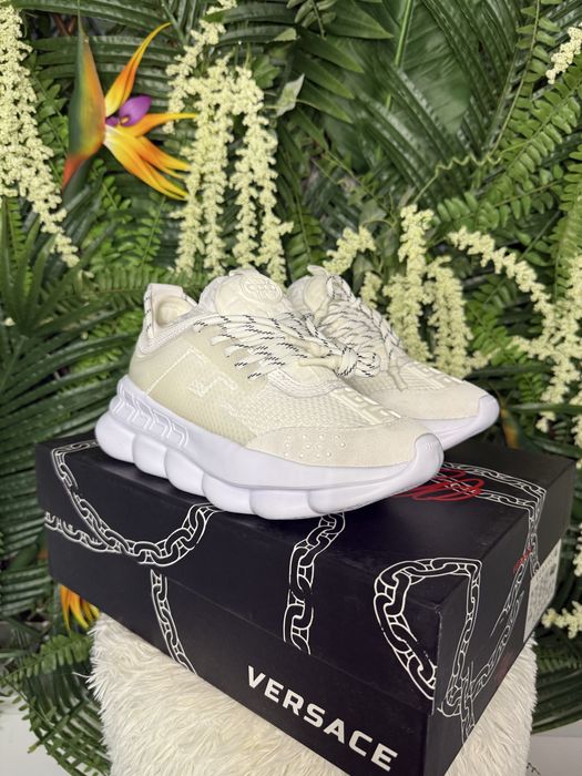Versace Chain Reaction White