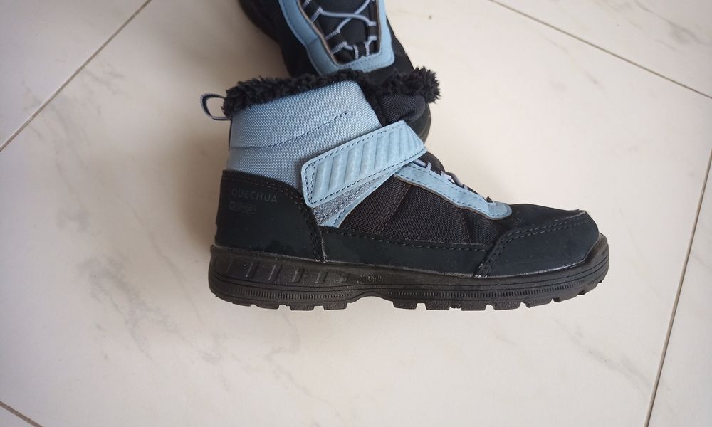 Ghete baietel marime 27 albastre Quechua