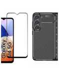 Samsung A14/A15/A25/A34/A54/A16 Husa Strong Autofocus +Folie Sticla 9D