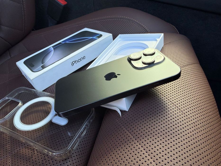 Iphone 16 Pro Black Titanium Garantie 10/10 Neverlocked