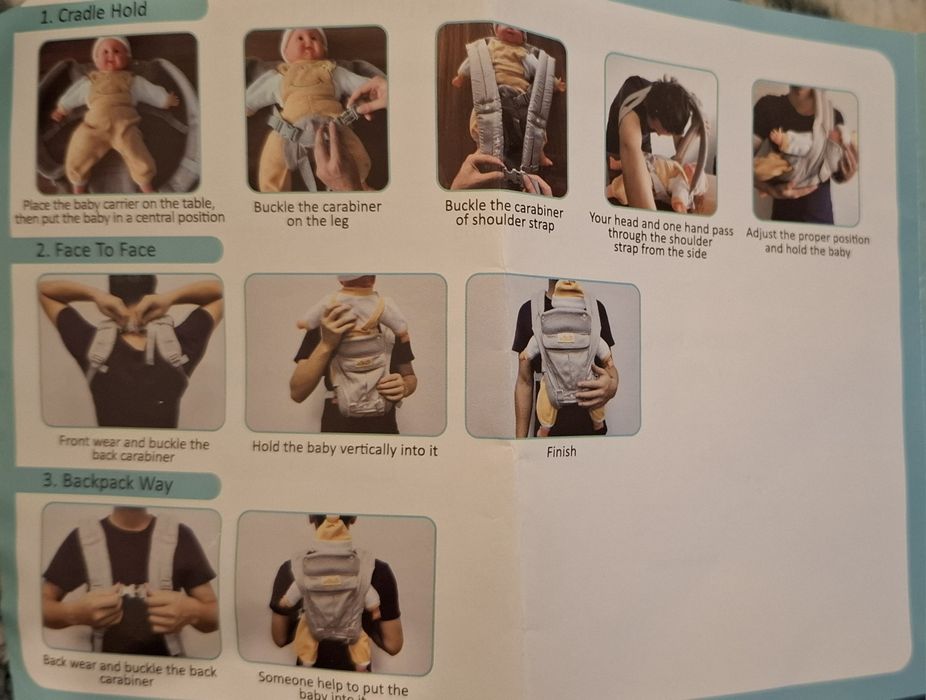 Marsupiu Port Bebe Ham Ergonomic Roz