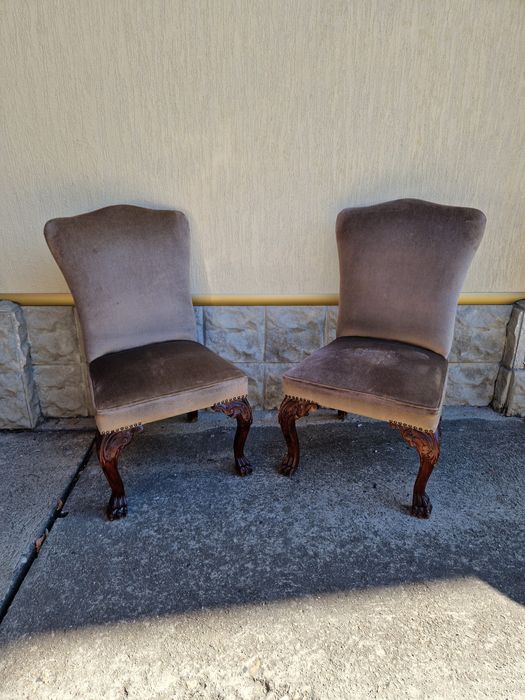 Страхотен чифт анг английски столове