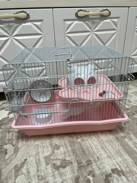 Клетка вместительная для хомяка