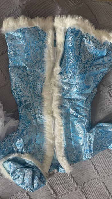 Костюм Снегурочка с шапкой