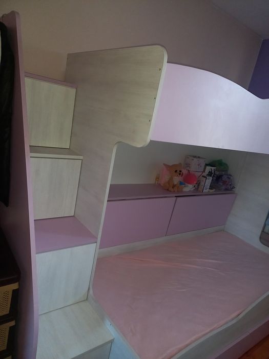 Детско легло двуетажно