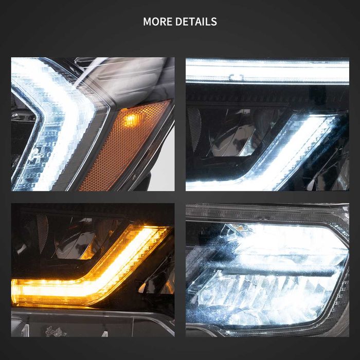 Комплект LED фарове за Toyota Sequoia 2008-2020 и Tundra 2007-2013