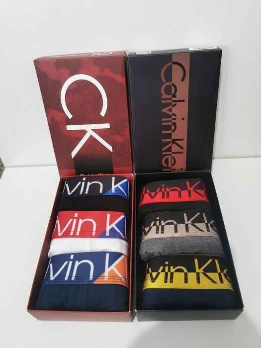 Boxeri bărbați - Calvin Klein / 95 % bumbac, 5% elastan