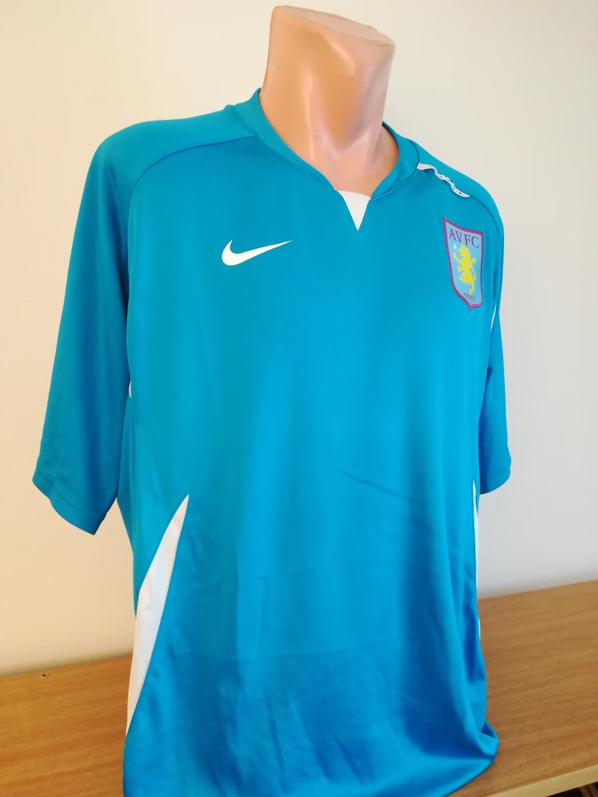 Tricou fotbal vintage Aston Villa