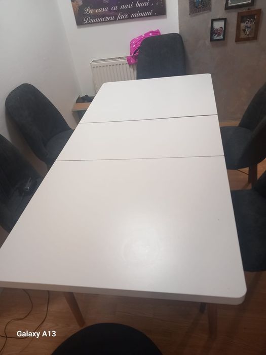 Set masa plus 6 scaune