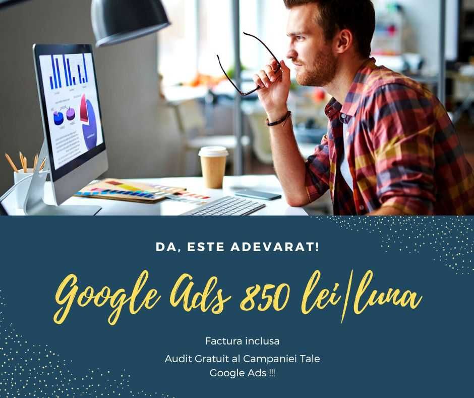 Promovare Google Ads - Testeaza Gratuit Serviciile Mele Timp de 7 Zile