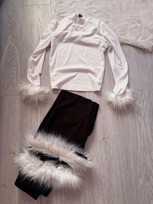 Пухен сет от две части