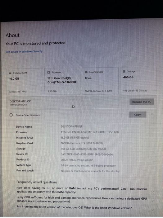 Vând calculator de gaming