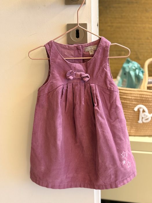 Rochiță catifea raiată Grain de Blé – 6 luni