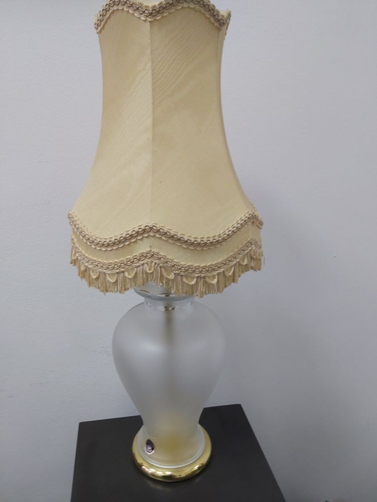 Lampa vintage cristal Franta