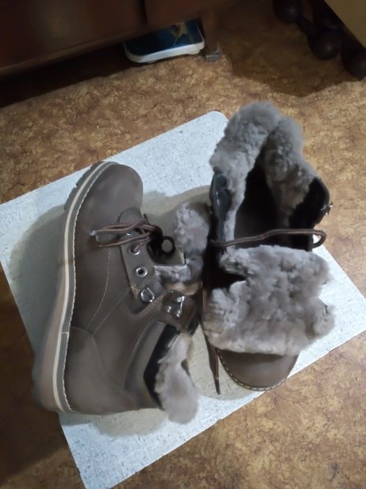 Женская замшевая меховая душагрейка