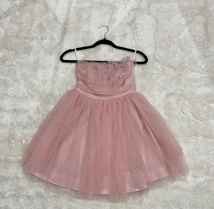 Официална рокля в розово