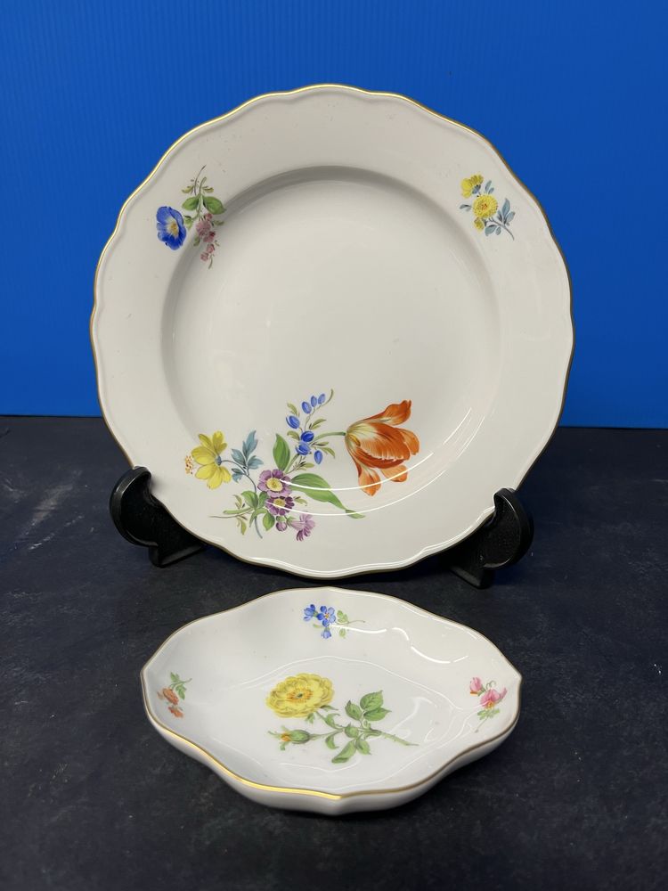 Две порцеланови чинии Meissen