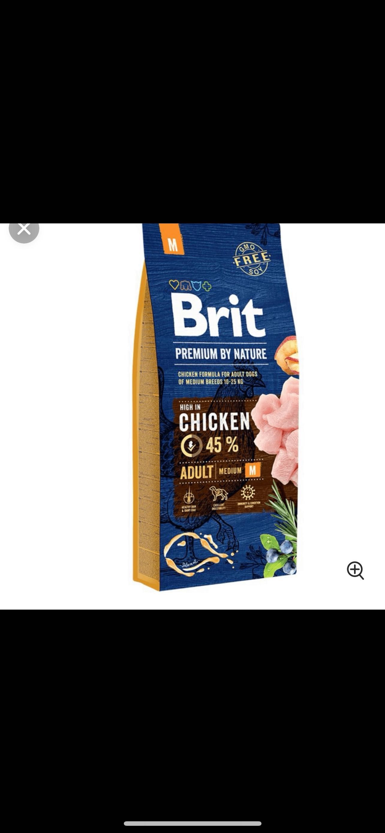 Hrana uscata Brit Premium Adult M 15 Kg