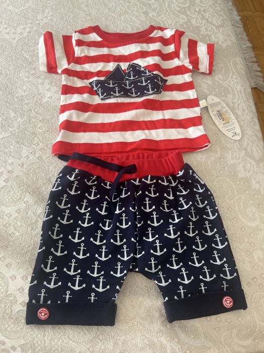 Костюмчик для новорожденного х/ б