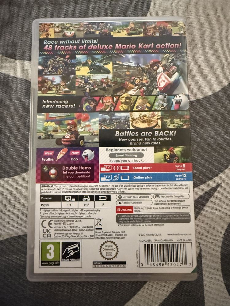 Игра MarioKart Deluxe