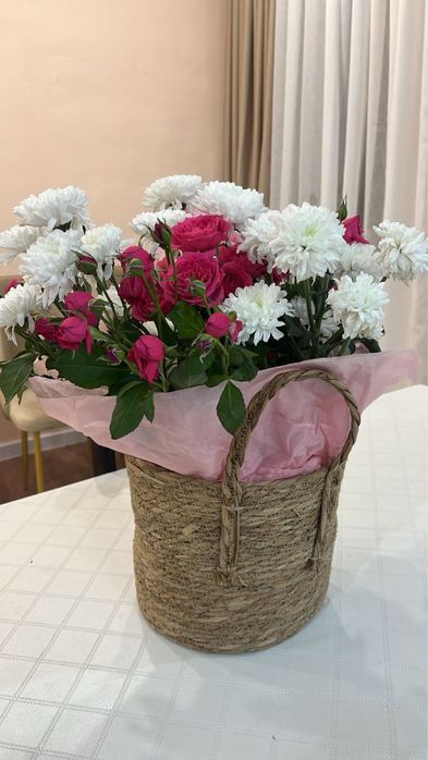 Продаем букеты цветов по 5000 тг