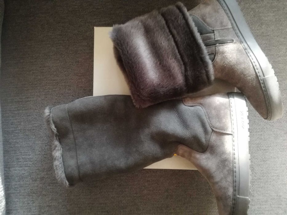 Ботуши зимни италиански естествена кожа