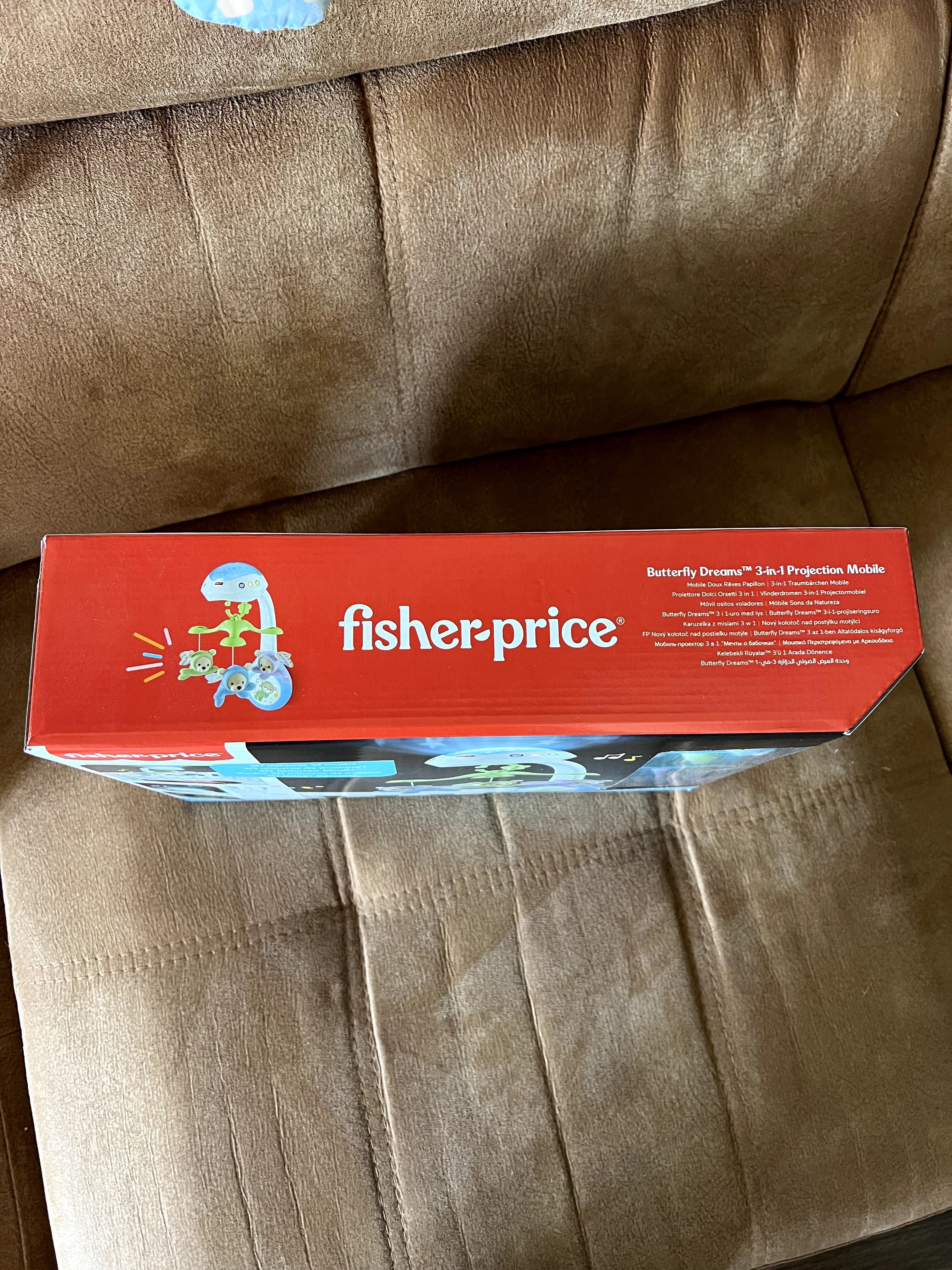Музикална въртележка за легло Fisher Price Butterfly dreams