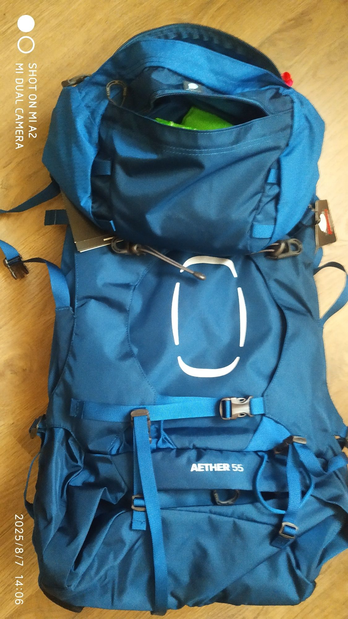 Osprey Aether 55 Deep Water Blue