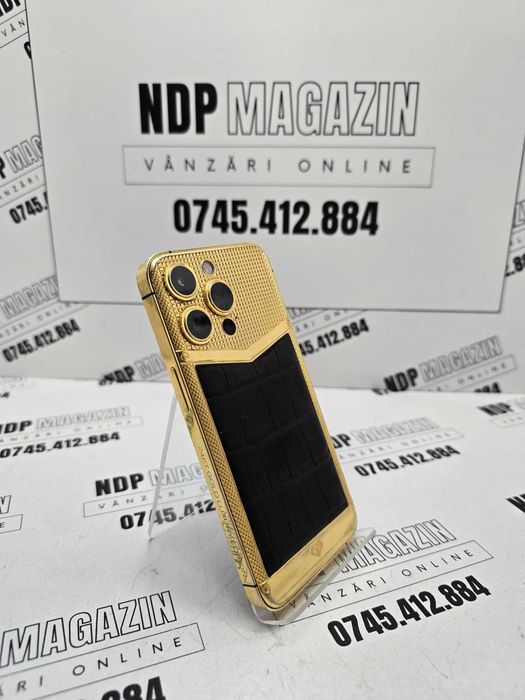 NDP Amanet NON-STOP Calea Vitan Nr.121 iPhone 13 PRO 24KT GOLD (34021)