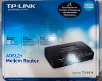 Продам модем роутер TP-LINK ADSL2+. Это просто роутер БЕЗ WI-FI!!!