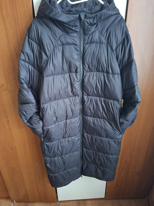 Дълго ватирано палто